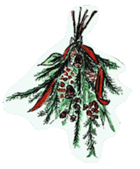 Christmas 花 Sticker