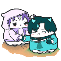 Its Okay Crying Sticker by Boo