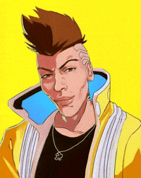 David Cyberpunk GIF
