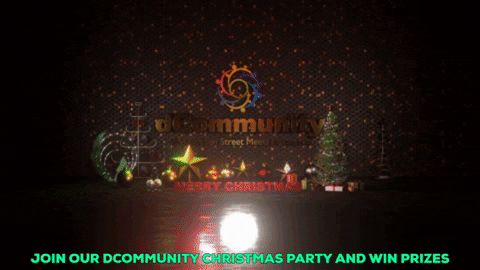 dCommunity giphygifmaker christmas bitcoin web3 GIF