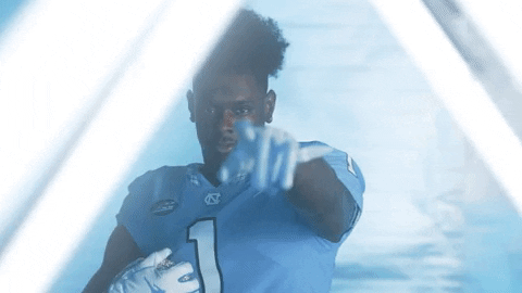 North Carolina Football GIF by UNC Tar Heels