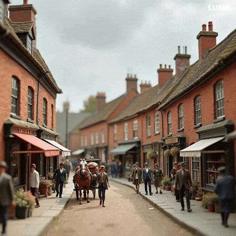 aicreators_tools giphyupload miniature dream machine luma ai GIF