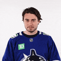 Hockey Player Sport GIF by Vancouver Canucks