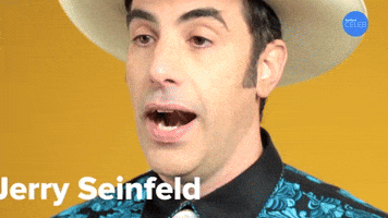 Sacha Baron Cohen Does Jerry Seinfeld