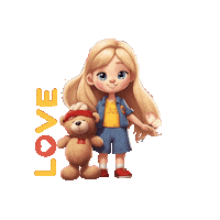 Girl Love Sticker
