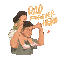 Dad Love Sticker