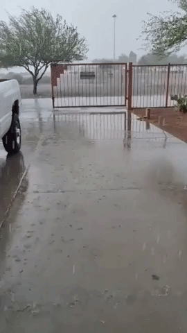 Monsoon Showers Sweep South-Central Arizona Amid Flood Watch