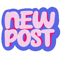 New Post Sticker