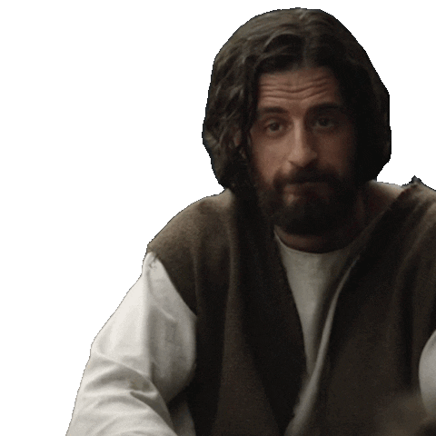 Jesus Apontando Sticker by The Chosen Brasil