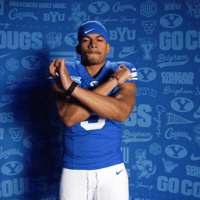 Byu Football Go Cougs GIF by BYU Cougars