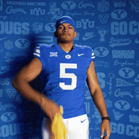 Byu Football Go Cougs GIF by BYU Cougars