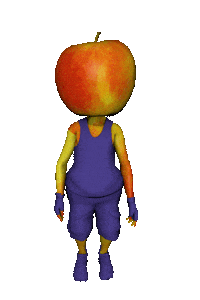 apple jack yes Sticker by Hacchi