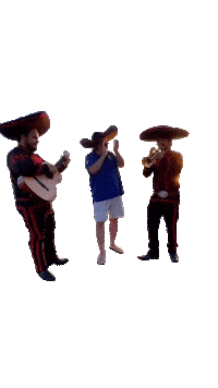 Mexican Hat Guitar Sticker by tybas-dance