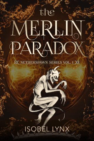 kamiccola giphygifmaker merlin paradox book cover GIF