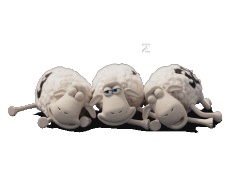 Sleepy Sheep Sticker by RipleyChile