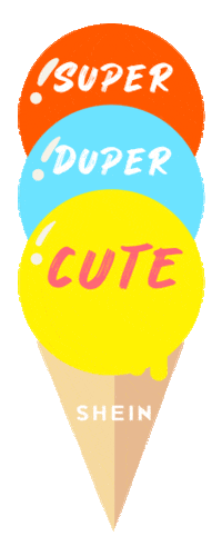 Eat Ice Cream Sticker by SHEIN