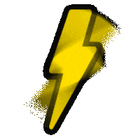 Lightning Sticker by efatfi