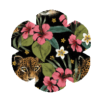 Leo Panther Sticker by Vaatelaastari