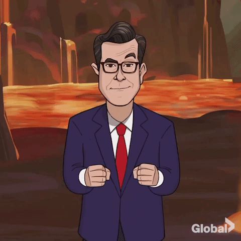 stephen colbert dance moves GIF by globaltv