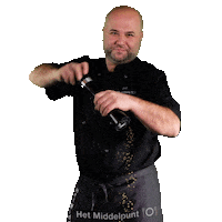 hetmiddelpunt restaurant voetbal benjamin enschede Sticker