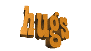 Hugs Sticker by GIPHY Text