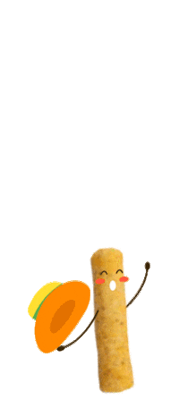 Puff Sticker by Alamii Food