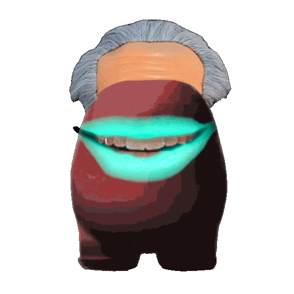 Big Mouth Sussy Sticker