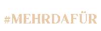 Mehrdafür Sticker by zweitgeist
