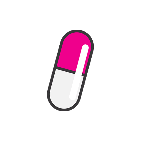 pills manicromio Sticker