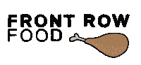 Chicken Leg Eating Sticker by Front Row Fitness