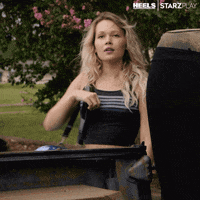 STARZPLAYES happy wrestling crystal heels GIF