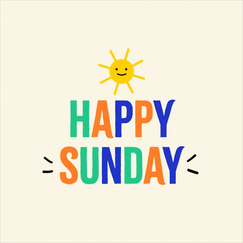 Happy Sunday Weekend GIF by Jessica Lau