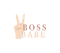 Boss Babe Sticker by Love and Story Design