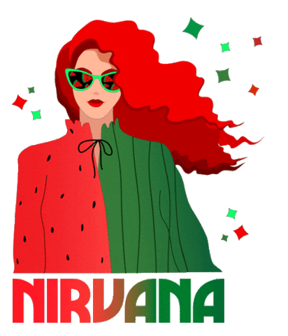 PandaDigital giphyupload girl red woman Sticker