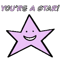 Super Star Sticker by MissAllThingsAwesome