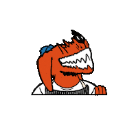 Dicksdogs Sticker by Angus Ulyett