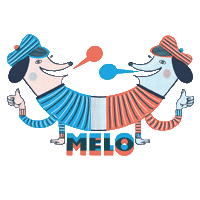 Melo Sticker