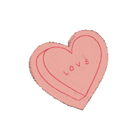 Pink Love Sticker by Ankita Thakur