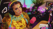 zombiunicorn tea eyeroll side eye shade GIF
