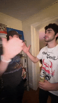 Gay Kiss Kissing GIF by Respective