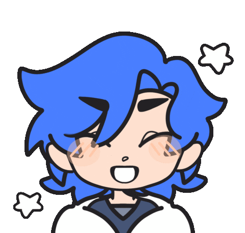 moonetone giphyupload smile kawaii oc Sticker