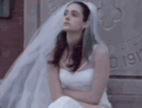 Wedding Dress Crying GIF