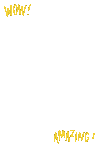 Confetti Wow Sticker