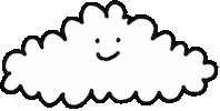 Cloud Sticker by Ruppert Tellac