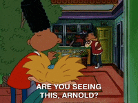 hey arnold nicksplat GIF
