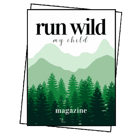 Nature Magazine Sticker by Run Wild My Child