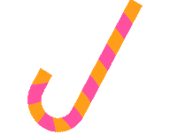 Candy Cane Ctct Sticker by Constant Contact