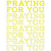 Jesus Pray Sticker by Christ's Commission Fellowship