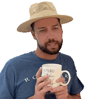 Beach Man Sticker by John Crist Comedy