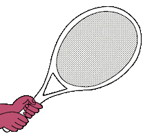 Wimbledon Championships Sport Sticker by Laura Jayne